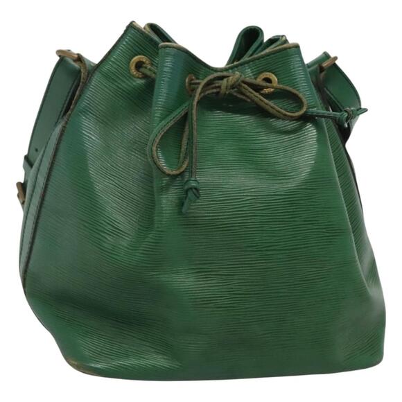 LOUIS VUITTON Epi Petit Noe Shoulder Bag Green M44104 - Picture 1 of 12